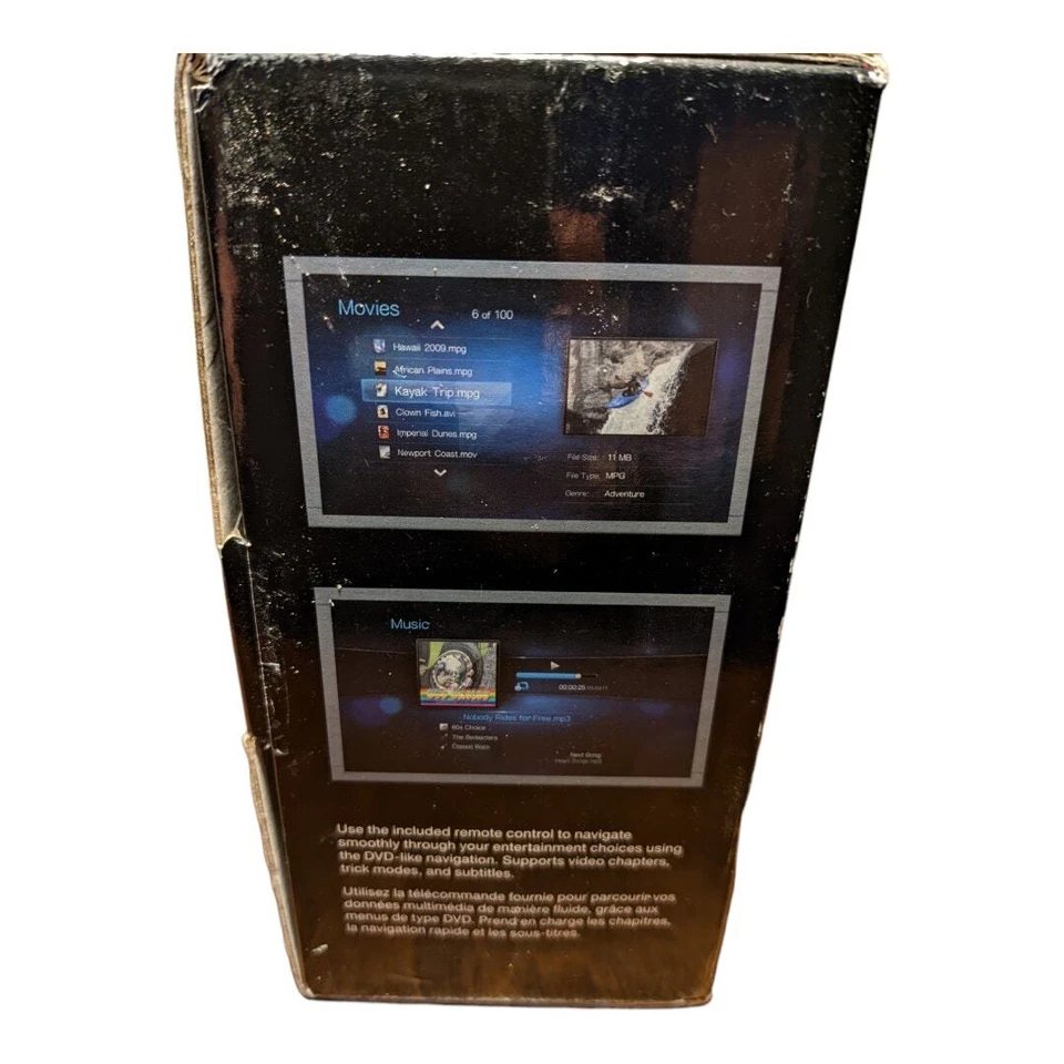 NEW Western Digital WD TV HD Media Streaming Player WDBABF0000NBK 1080P HDMI - Image 2 of 4