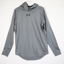 Under Armour Hoodie Mens Small ColdGear Fitted Activewear Pullover Long Sleeve