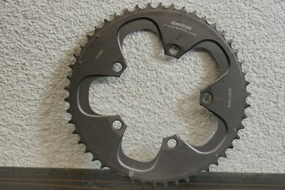 SRAM RED Powerglide Kettenblatt Lochkreis 5x110mm 50 Zähne Kult Retro Rennrad