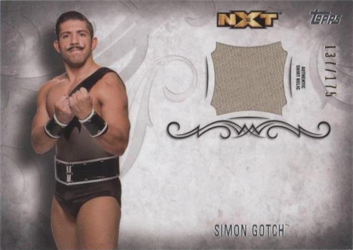 2016 Topps WWE Undisputed - Simon Gotch #UAR-SG - 1 of 1