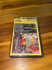 Whittwmore  Lowe Play Saint -Sean  s  Poulenc Cassette Tape