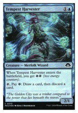 Tempest Harvester (foil) Modern Horizons 3 MTG - NM+ MYTHIC RELICS