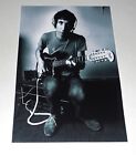 Pete Townshend The Who 1968 b/w with 12 String Guitar Poster 19"x13"