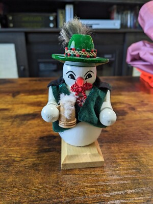 Steinbach Mini Nutcracker - The Taron Collection -The German Snowman Orig Box