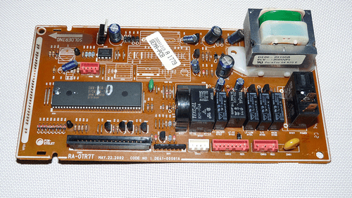 Samsung / GE Microwave Control Board - Part # RA-0TR7T DE41-00081A - Picture 2 of 8
