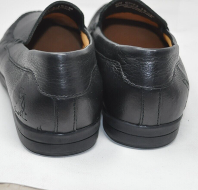 Arnold Palmer Black Leather Loafers Driving Mocs Mens Size10  display picture 2