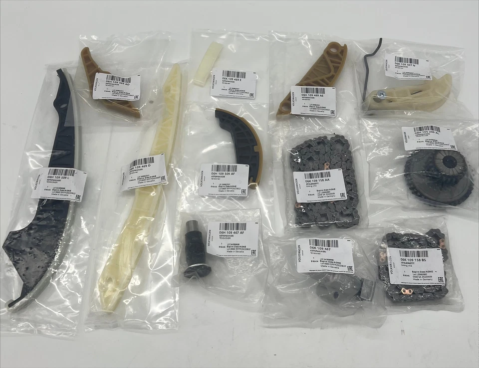 NEW Timing Chain Kit for14-16 Volkswagen Bettle Golf Jetta Passa 1.8 2.0 USA - Imagem 3 de 4