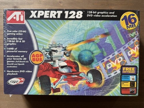 VIDEO CARD - ATI RAGE XPERT 128 - 16MB - AGP ATX ACCELERATOR 3D - 100416024