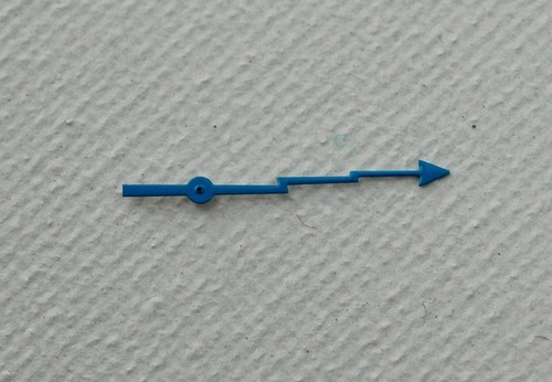 2X Blue Milgauss Watch Style Second Hand for ETA 2836 / 2824