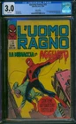 AMAZING FANTASY #15 ITALIAN EDITION (1970) ⭐ CGC 3.0 ⭐ Rare! Spider-Man Comic