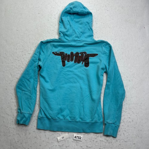 Nikita Hoodie Damen Gr. Large türkis blau Langarm Kordelzug normale Passform Baumwolle - Bild 6 von 6