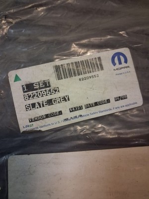 Genuine Mopar Dodge Ram Heavy Duty All-Weather Floor Mats 82209552