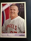 2015 Topps Heritage - Mike Trout #500 Angels Baseball Card