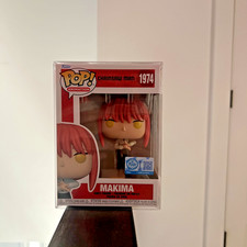 Funko Pop Anime Chainsaw Man Makima Exclusive 1974 New PROTECTOR INCLUDED