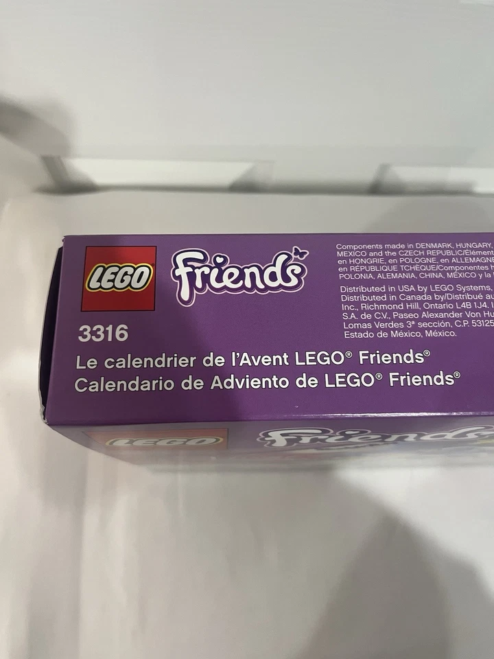 LEGO FRIENDS 3316 Advent Calendar 24 Gifts Countdown To Christmas Mini Figs 2012 - Image 3 of 4