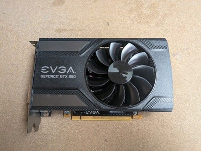 EVGA NVIDIA GeForce GTX 950 2GB GDDR5 Graphics Card (02GP42951KR)