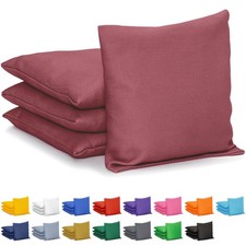 GoSports Classic Cornhole Bean Bags Set of 4-16 Colors Available - Regulation Al