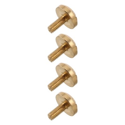 4 PCS Instrumententeile Metallschrauben Screw Saxophon-Teilesatz