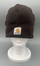 Carhartt Beanie Hat Cap Men Brown O/S A207 DKB Workwear Outerwear