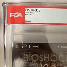 BioShock 2 - PlayStation 3, Black Label - PSA Graded 9.8 A++ Top Pop
