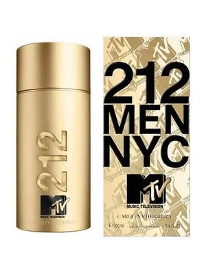 Carolina Herrera 212 Men Mtv Eau de Toilette Herrenparfum 100 ml Duft NEU OVP