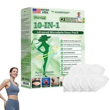 GLORENDA Moringa Patch, 2026 New Moringa 10-in-1 Nano Microdarts Patch