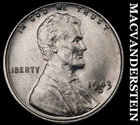 1943-D Lincoln Wheat Cent-Choice Gem BU Lustrous No Reserve #i6543