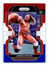 #105 2022 Panini Prizm WWE Red, White and Blue [ James Drake