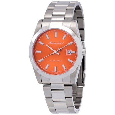 Mathey-Tissot Mathy I Quartz Orange Dial Men's Watch H451OR