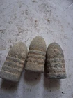 3 Dropped 58 cal. 4 ring Minnieballs Unlisted Civil War Bullet Lot