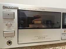 Piastra a cassette PIONEER CT-656 tape deck 3 TESTINE HEAD hi-fi stereo VINTAGE
