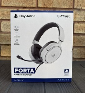Playstation Gaming GXT 498W Forta Official Gaming Headset for PS5 / PS4 PC White