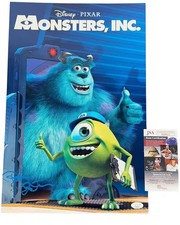 Pete Docter signed 12x18 Poster Disney Monsters Inc JSA Authentication