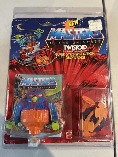 1987 Vintage Mattel Original He Man MOTU Twistoid CARDED MOC SEALED ACTION FIGUR