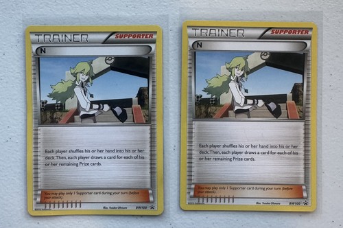 Pokemon N (Supporter) BW100 Deck Exclusives Black Star Promo X2