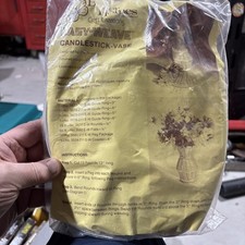 Kit vase bougeoir Better Homes and Garden Craft Creations tissage facile non ouvert