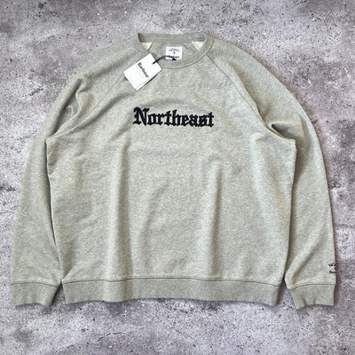 NWT Barbour x Noah Northeast Embroidered Sweatshirt Grey Men s 3XL
