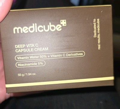 MEDICUBE Deep Vita C Capsule Cream 55g 1.94 oz. NEW LQQK