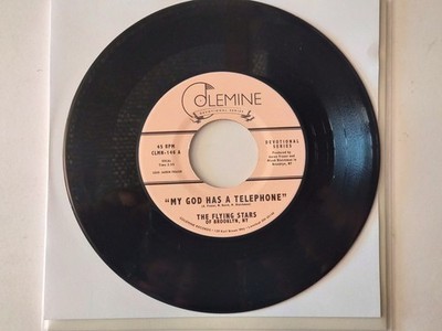 The Flying Stars of Brooklyn, NY - My God Has A Telephone / Live On - 7'' NM