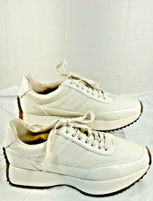 DV Dolce Vita Breela Retro Fashion Sneakers White Casual Lace Up Women s Size 10