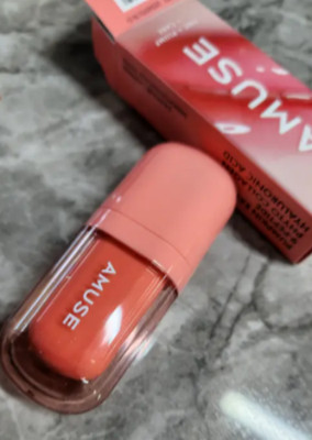 Bebe Tint 3.5g #05 Nude Pumpkin | Warm MLBB Vegan Lip Glow Plumper K-BEAUTY