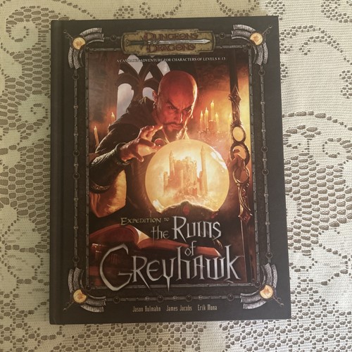 Dungeons and Dragons Hardcover Expedition to the Ruins of Greyhawk