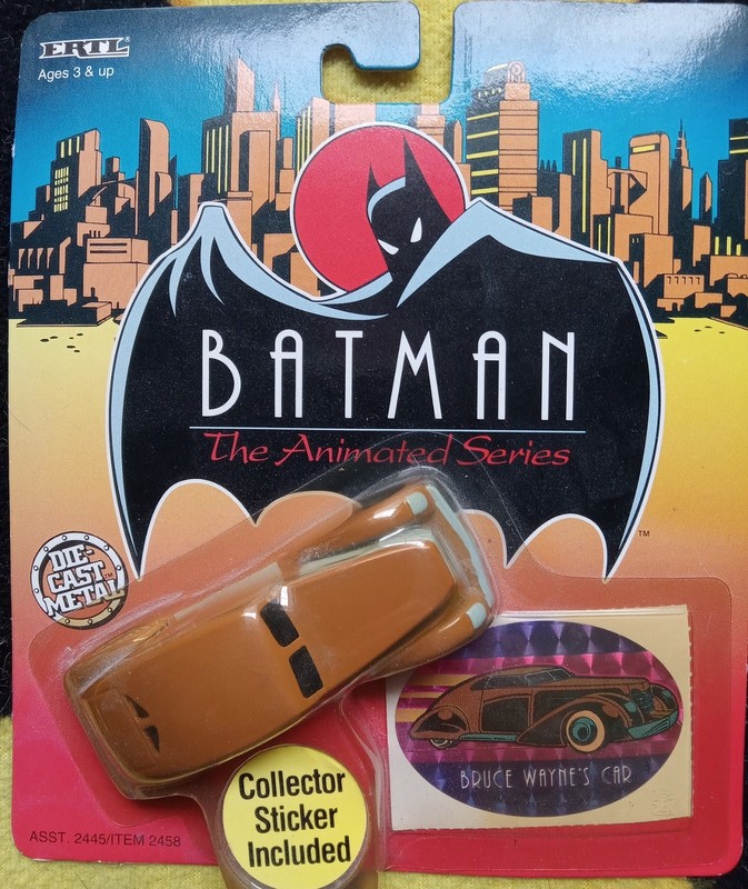 ERTL Batman The Animated Series Bruce Wayne's Car