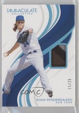 2019 Panini Immaculate Blue 15/25 Noah Syndergaard #103 lw9