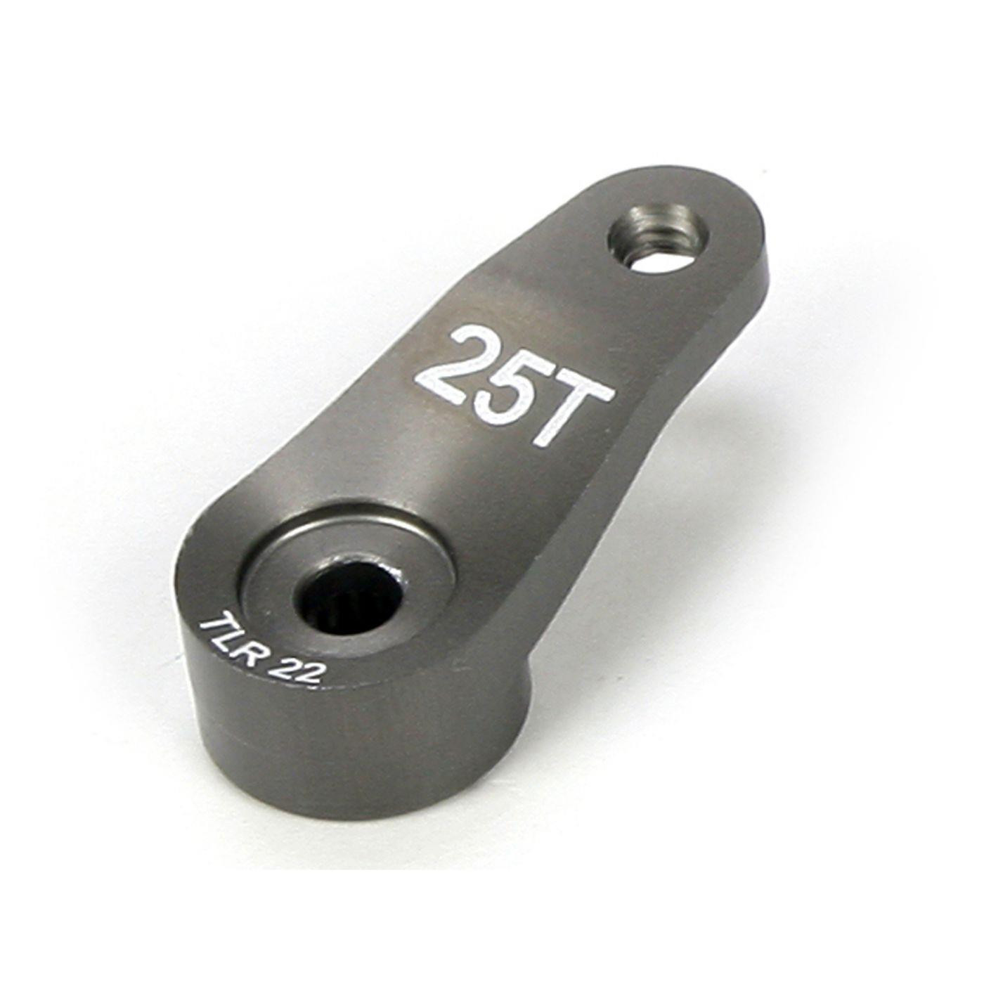 Losi Servo Horn, 25T, Aluminum: 22 : TLR1557