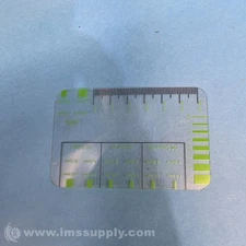 UMEX Yarn Gauge Ruler FNIP