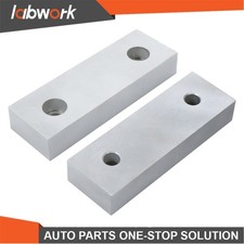 Labwork 1 Pair 6"  2"  1" Precision Reversible Aluminum Soft Jaws For 6" Vise