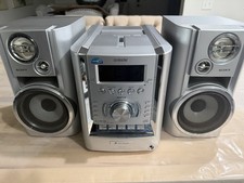Sony CMT-HP7 Micro Hi-Fi Stereo System Component 5 Disc Changer Speakers