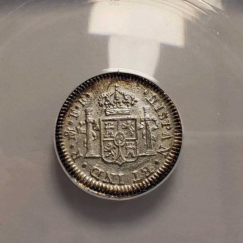 1783 Mo Mexico 1/2 Real - El Cazador ANACS Prime Shipwreck Effect - SKU-F9147 - Image 4 of 4