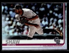 2019 Topps Bryan Shaw #415 Rainbow Foil